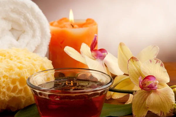 Aromaterapia e concetto di spa — Foto Stock