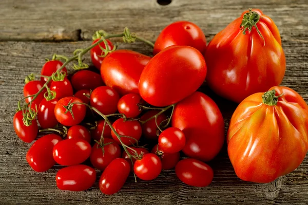 Ingrédients pour sauce tomate italienne pour pâtes — Photo