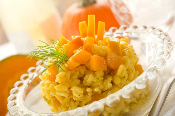 stock image Pumpkin risotto