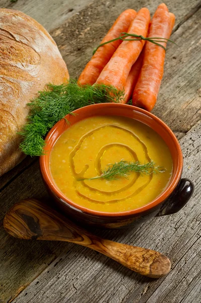 stock image Carrot soup