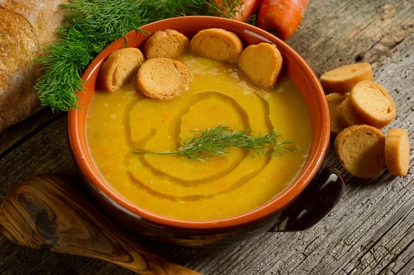 stock image Carrot soup