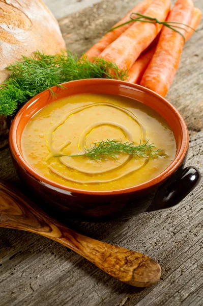 stock image Carrot soup