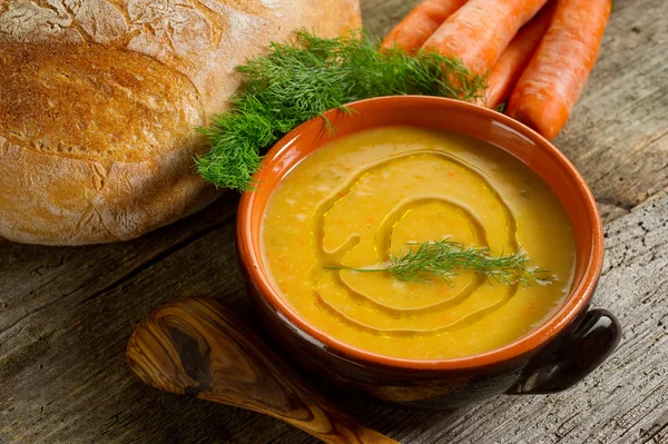 stock image Carrot soup