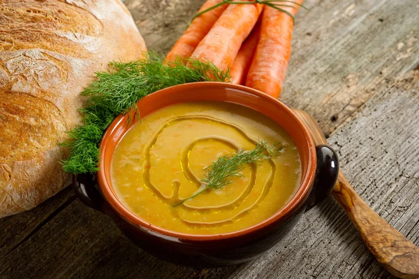 stock image Carrot soup