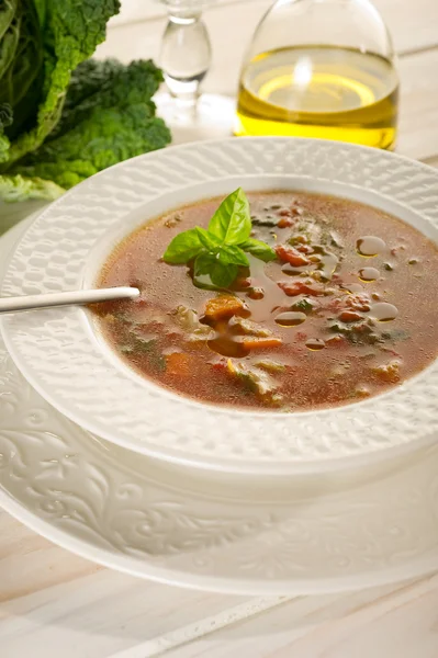 stock image Tomatoes soup vegetables