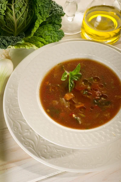 stock image Tomatoes soup vegetables