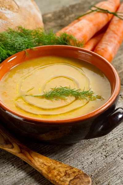 stock image Carrot soup