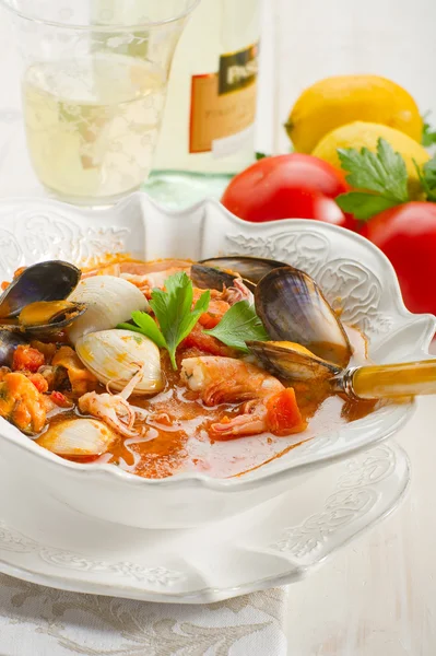 Fish soup — Stock Image Fish soup Stock Photo
