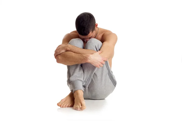 Man stretching — Stock Photo, Image