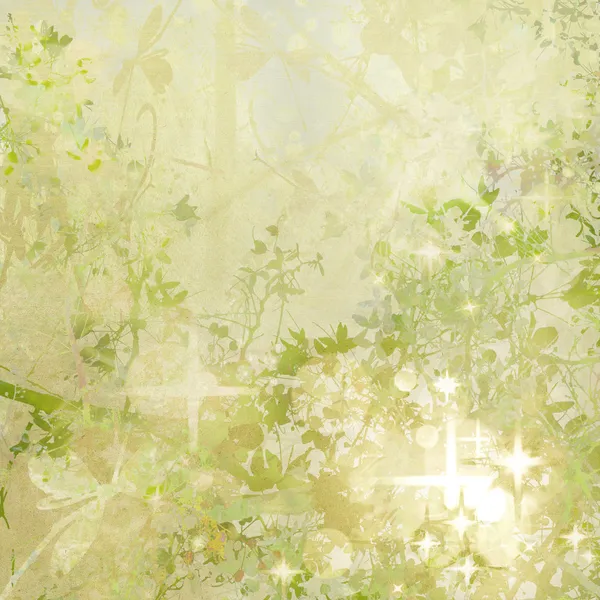 Sparkly Garden Art Textured Background — Stock Photo, Image