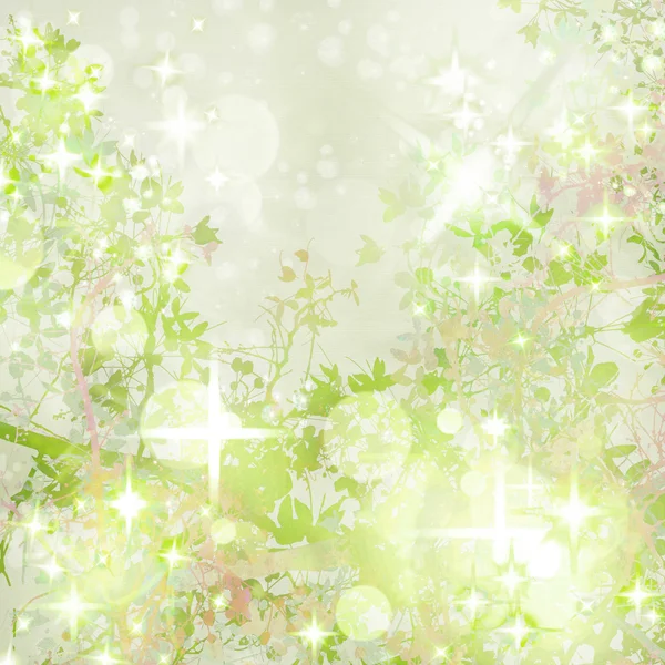 Sparkly Garden Art Textured Background — Stock Photo, Image