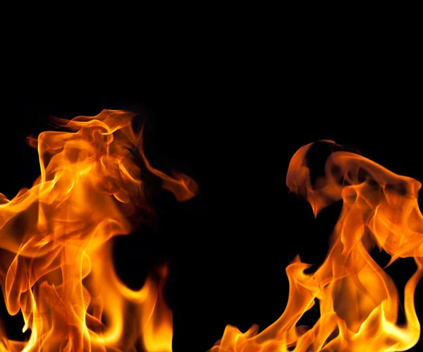 stock image Fire Flame Border Background