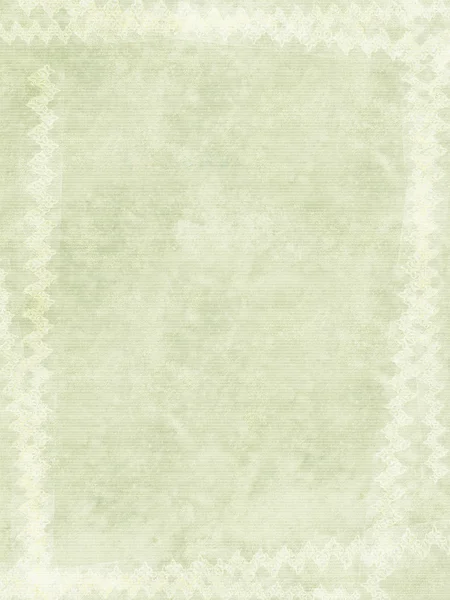 Grunge Ribbed Paper with White Chalk Border — Stock Photo, Image