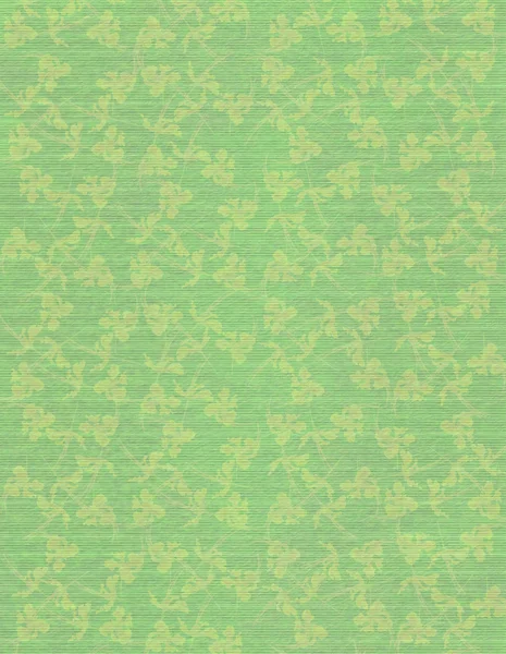 Verblasste Jade schwach floralen Druck Papier Hintergrund — Stockfoto