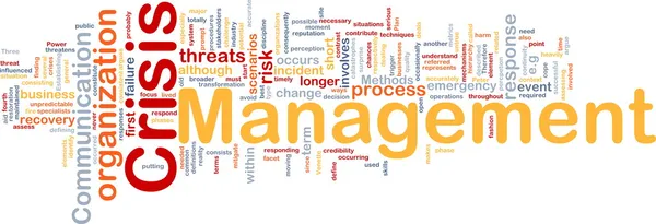 Crisis management is bone background concept — Stock Photo, Image