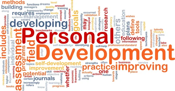 Concepto de desarrollo personal — Foto de Stock