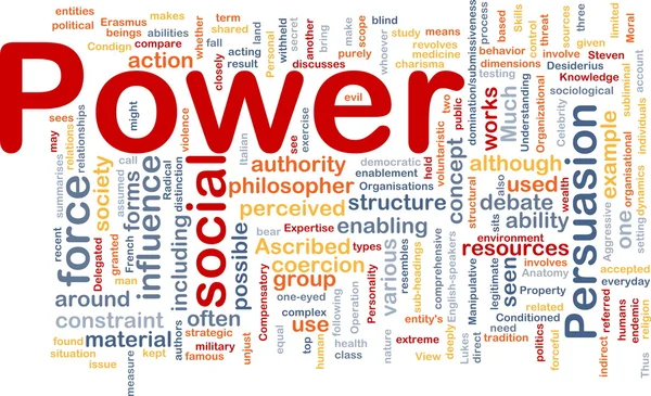 Power background concept — Stock Photo, Image