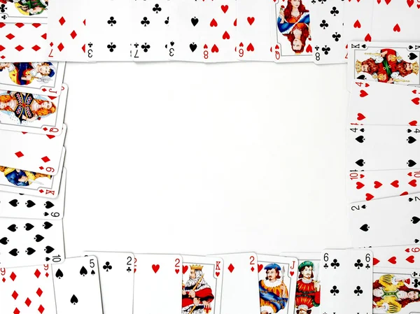 Cards frame — Stock Photo, Image