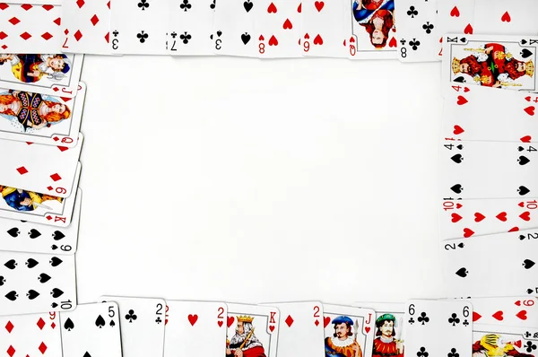 Cards frame — Stock Photo, Image
