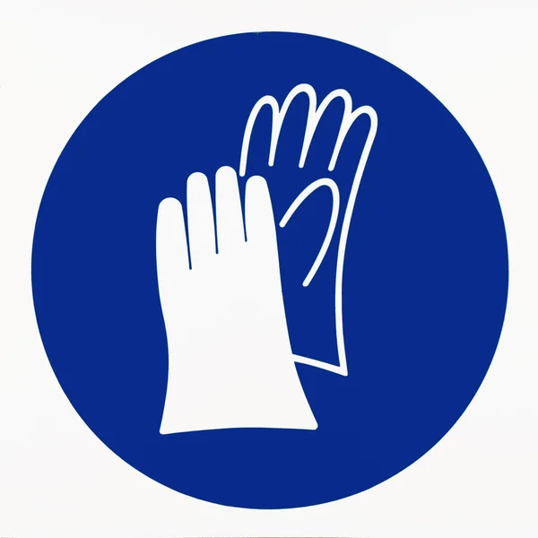 Nosić rękawice ochronne — Zdjęcie stockowe
