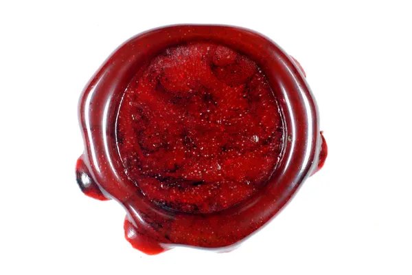 Sealing wax seal — Stock Photo, Image