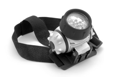 Led headlamp clipart