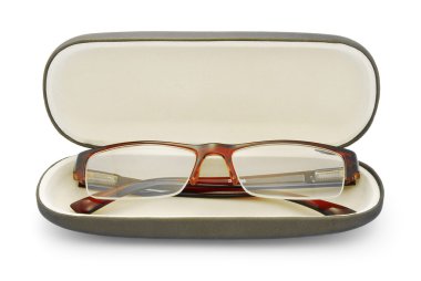 Glasses in case clipart