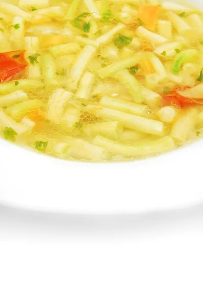 Zöldbab leves — Stock Fotó