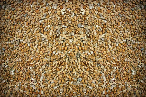 stock image Pebbles texture wall