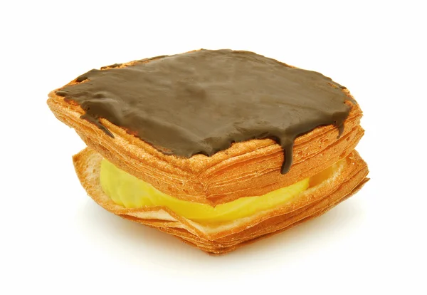 Chocolate and pudding pastry — Stock Photo, Image