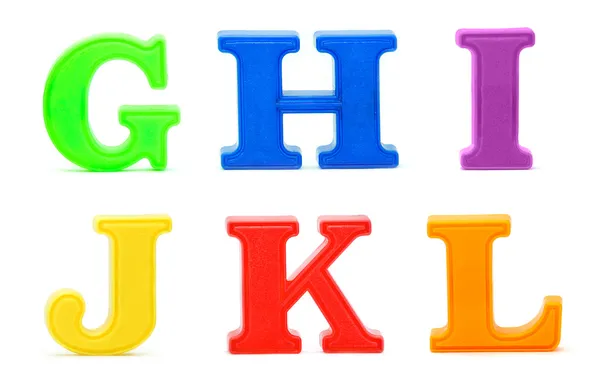 Toy letters — Stock Photo, Image
