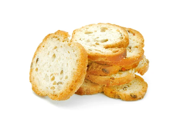Kryddigt bröd rostat bröd — Stockfoto