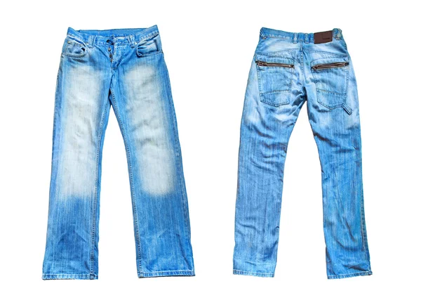 Jeans isolerade — Stockfoto