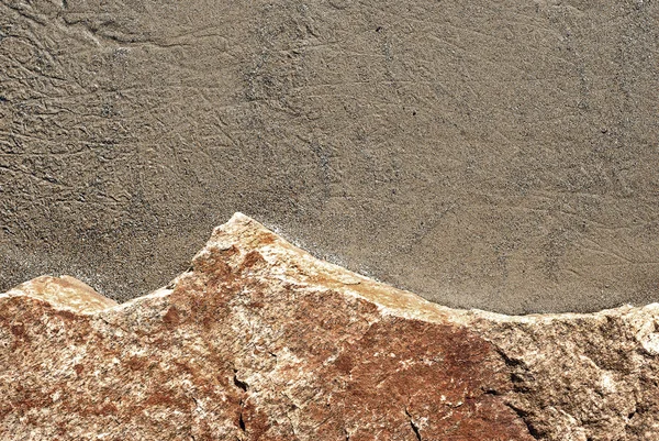 Zand en steen — Stockfoto