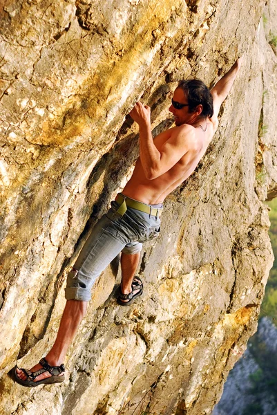 stock image Climber