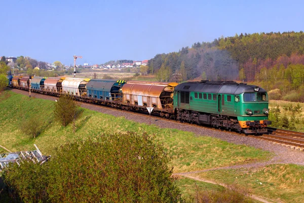 화물 열차 — 스톡 사진