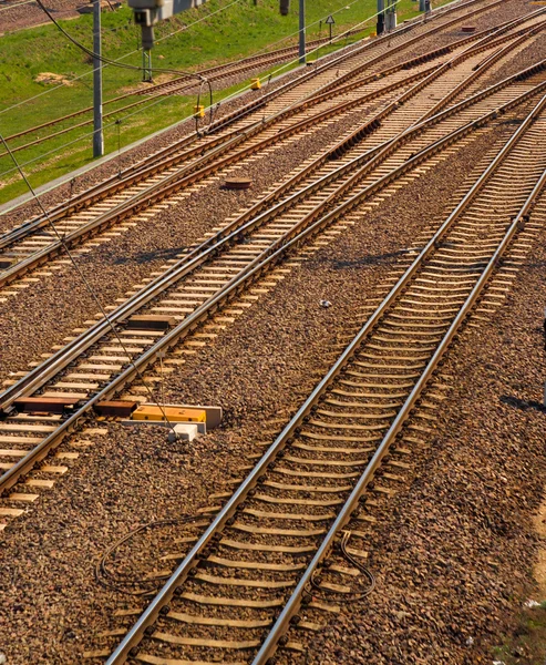 Rete ferroviaria — Foto Stock