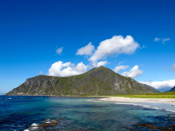 Пляж Норвегії — стокове фото