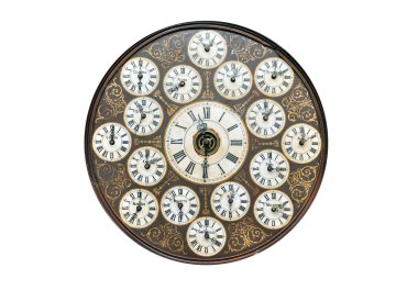 Antique Clock clipart