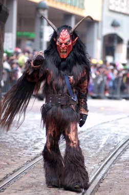 Freiburg, Almanya tarihi karnaval maskesi törende