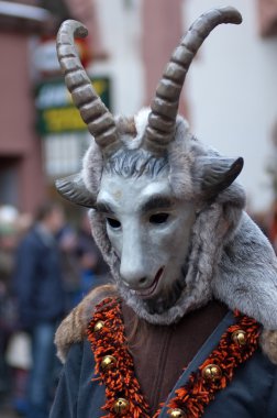 Freiburg, Almanya tarihi karnaval maskesi törende