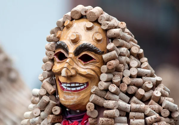 Mask parade at the historical carnival in Freiburg, Germany — Zdjęcie stockowe