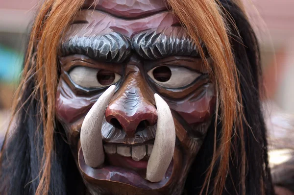 stock image Mask parade at the historical carnival in Freiburg, Germany