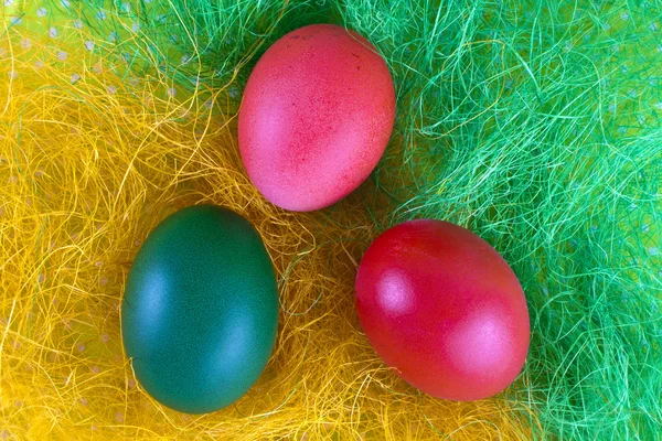 Colore uova di Pasqua — Foto Stock