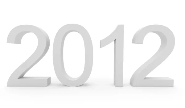 Data 2012 — Zdjęcie stockowe