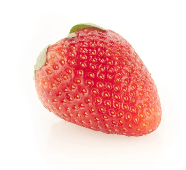 新鲜的孤立的草莓 图库图片