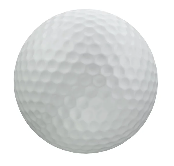 Golf ball - klippning patch ingår — Stockfoto