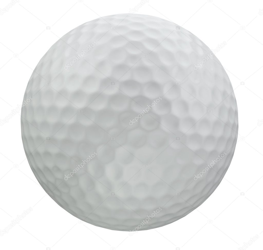 Golf Ball - clipping patch included