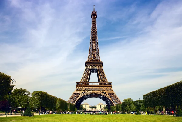 Παρίσι - τον πύργο του Άιφελ — Φωτογραφία Αρχείου