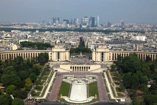Παρίσι, θέα από τον πύργο του eifell — Φωτογραφία Αρχείου